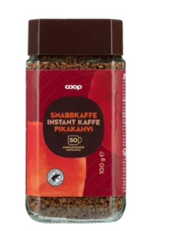 Кофе растворимый Coop pikakahvi 100 г