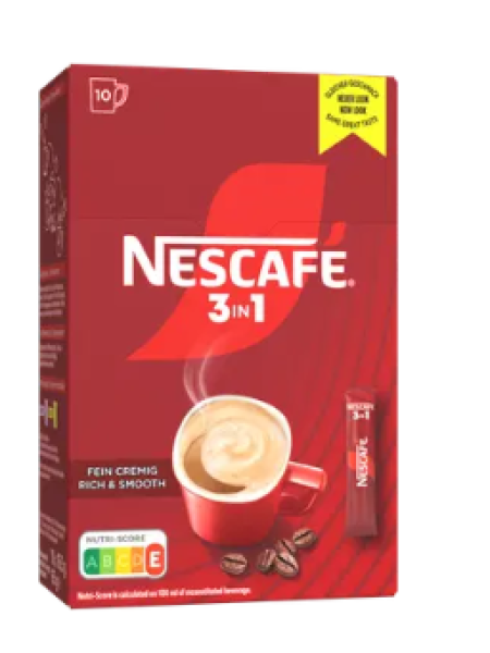 Растворимый кофе в пакетах Nescafé 3-в-1 Classic 10 шт /155 г