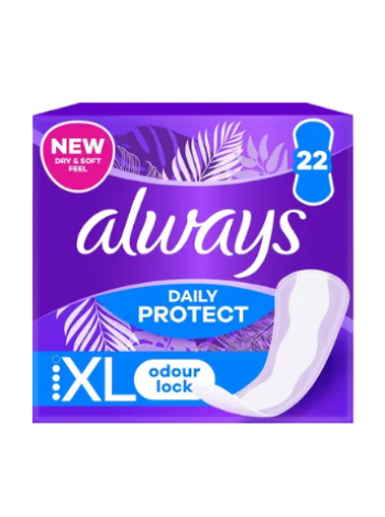  Ежедневные прокладки увеличенной длины Always Daily Protect Extra Long 22 шт