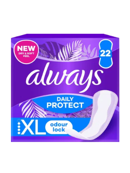  Ежедневные прокладки увеличенной длины Always Daily Protect Extra Long 22 шт