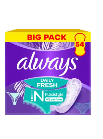 Ежедневные прокладки Always Flexistyle Normal 54 шт