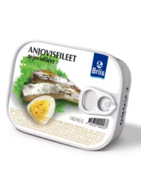Филе анчоуса Briis anjovisfileet 145г/95г