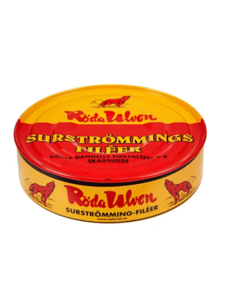 Швецкий Сюрстремминг Röda Ulven Surströmming 300 г