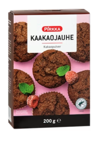 Какао-порошок Pirkka kaakaojauhe 200 г