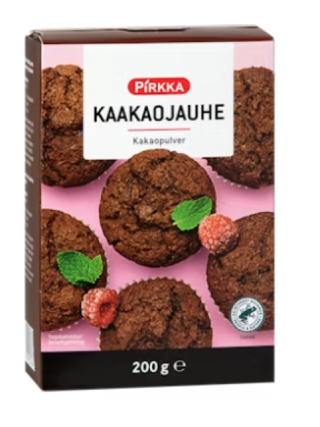 Какао-порошок Pirkka kaakaojauhe 200 г