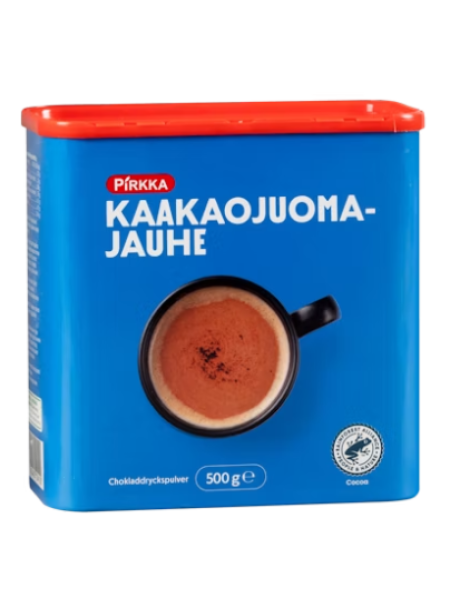 Какао порошок Pirkka kaakaojuomajauhe 500 г