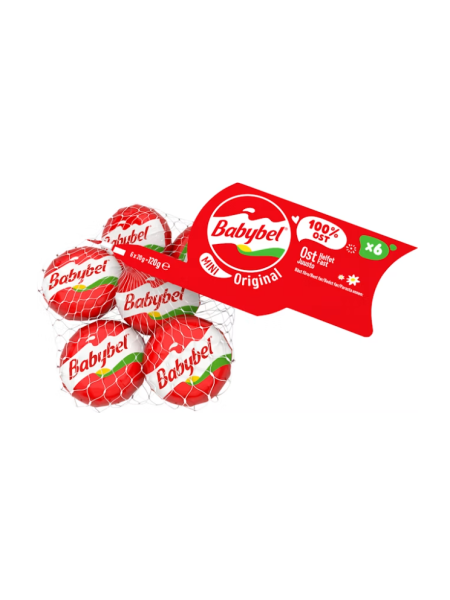 Сыр сливочный в сеточке Mini Babybel 6 x 20 г