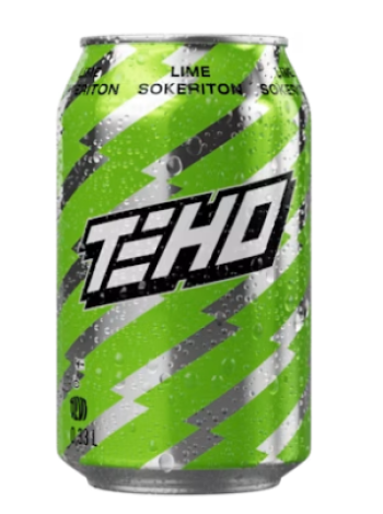 Энергетический напиток Teho Lime energiajuoma sokeriton 0,33 л