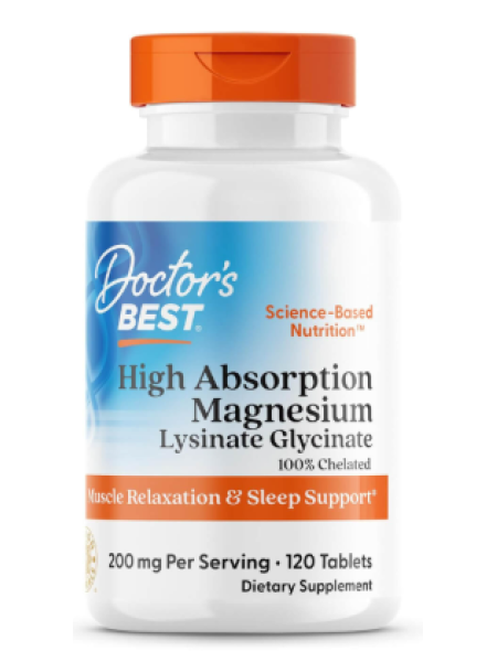 Биологически активная добавка Doctor’s BEST High Absorption Magnesium 100 mg 120 шт магний