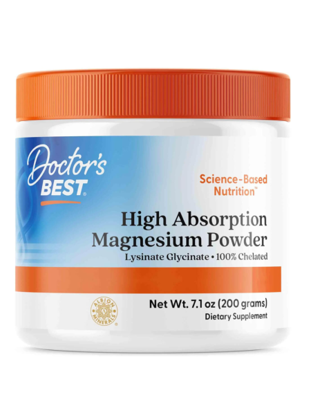 Биологически активная добавка Doctor’s BEST High Absorption Magnesium Powder 200 г порошок магния