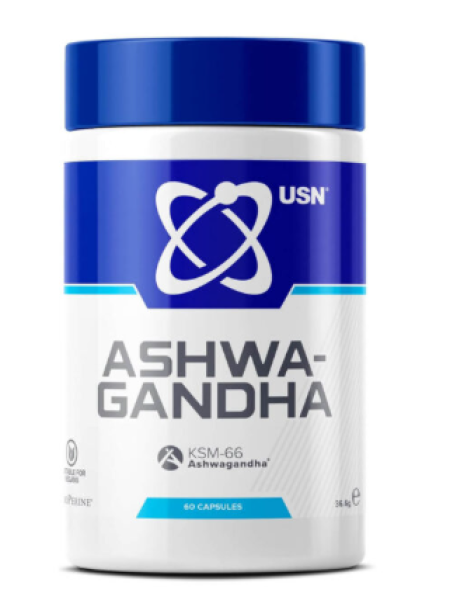 Биологически активная добавка USN ASHWA-GANDHA KSM-66 60 капсул