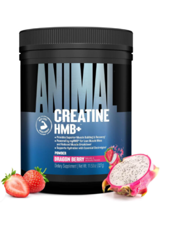 Животный креатин ANIMAL CREATINE HMB+ 327 г  ягода дракона
