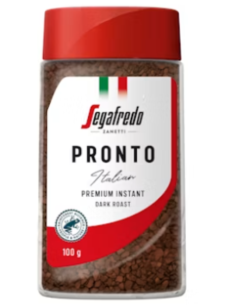 Сублимированный растворимый кофе Segafredo Pronto 100 г
