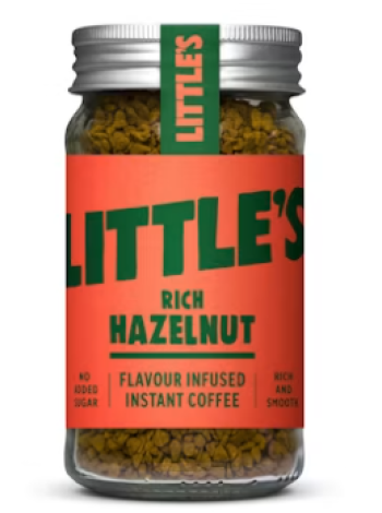 Растворимый кофе со вкусом фундука Little's Hazelnut Instant Coffee 50 г