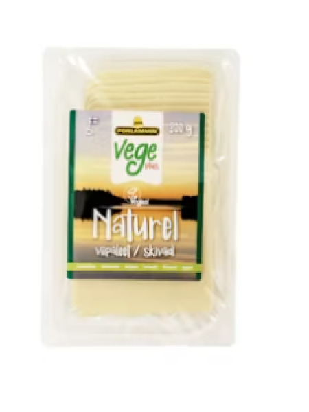 Сыр для веганов в нарезке Porlammin vege plus viipaleet 150 г