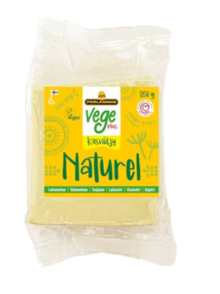 Сыр для веганов Porlammin Vege Plus kasviöljy 250 г