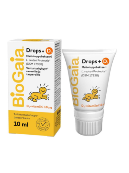 Биологически активная добавка BIOGAIA DROPS+D3 10 мл
