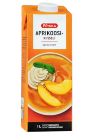 Абрикосовый кисель Pirkka aprikoosikiisseli 1л