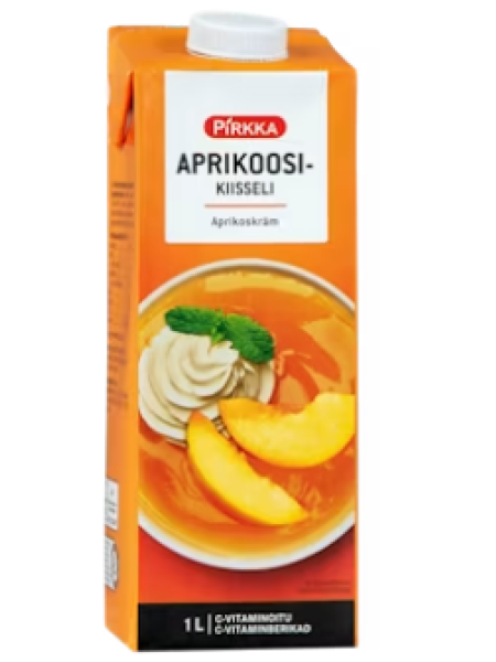 Абрикосовый кисель Pirkka aprikoosikiisseli 1л
