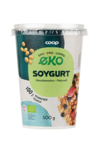 Ферментированный соевый продукт Coop soijavalmiste luomu 500 г органический