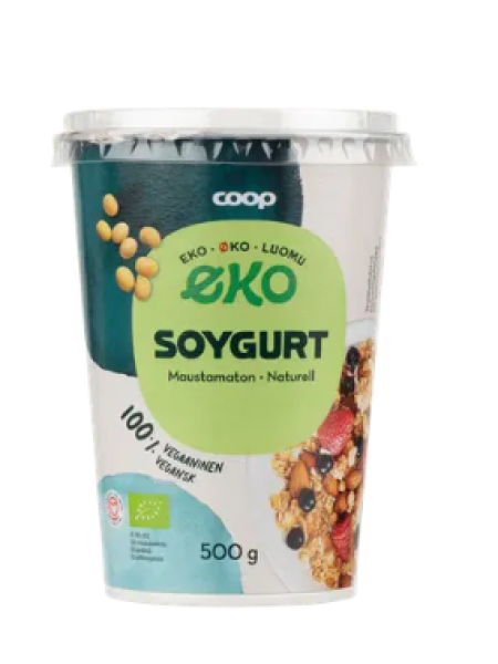 Ферментированный соевый продукт Coop soijavalmiste luomu 500 г органический