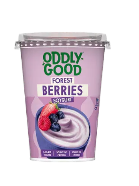 Соевый йогурт Oddlygood Soygurt 400 г с ягодами