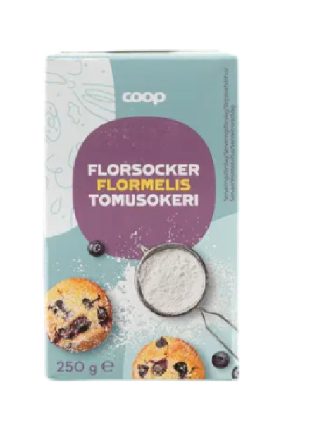 Сахарная пудра Coop tomusokeri 250 г 