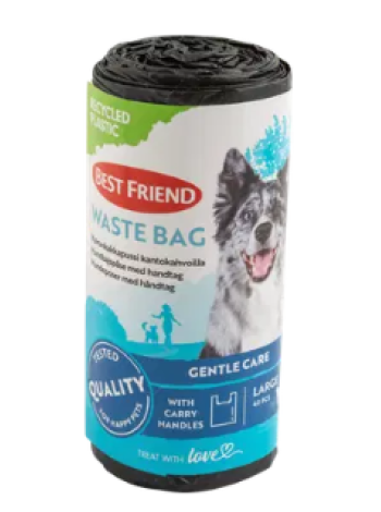 Пакеты для уборки фикалий Best Friend Dog L (21x39 см)   