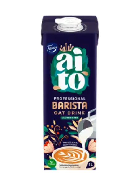 Овсяный напиток Fazer Aito Professional Barista Oat Drink 1 л 