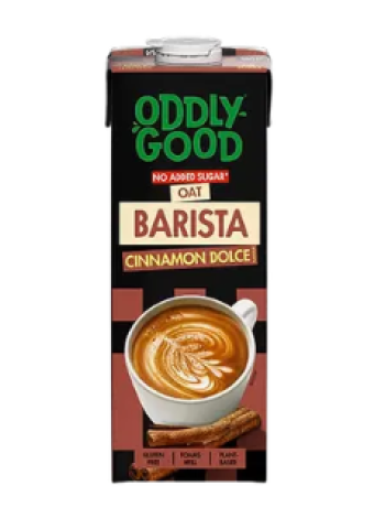 Овсяный напиток с корицей Oddlygood Barista Cinnamon Dolce UHT 1 л без добавления сахара