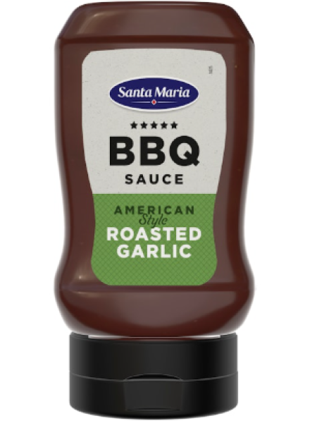 Соус барбекю с жареным чесноком Santa Maria BBQ Sauce Roasted Garlic 325г