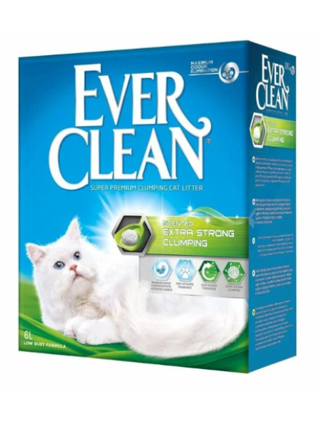Наполнитель для кошачьего туалета Ever Clean Extra Strong без запаха 10 л