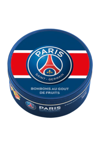 Леденцы PSG Paris Saint Germain 200 г фруктовый микс