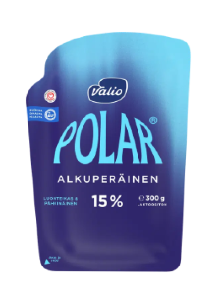 Сыр в нарезке Valio Polar Alkuperäinen 15 % 300г