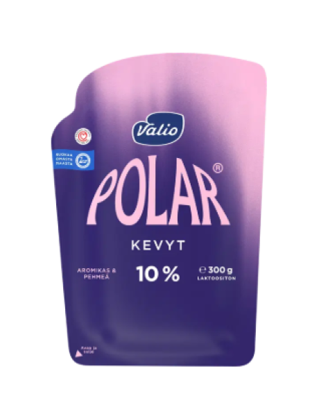 Сыр Valio Polar Kevyt 10 % 300г в нарезке 
