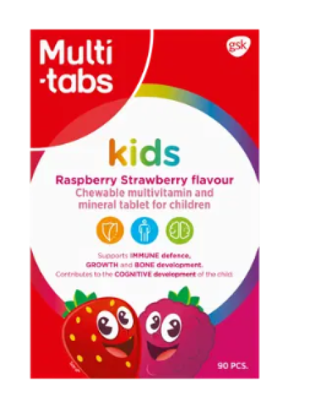 Жевательные мультивитамины для детей Multi-Tabs Kids 90 шт