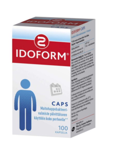 Капсулы с молочнокислыми бактериями IDOFORM CAPS 100 шт