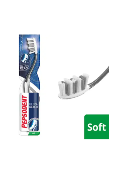 Мягкая зубная щетка Pepsodent Ultra Reach