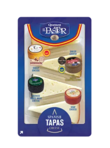 Ассорти испанского сыра Quesos El Pastor Espanjalainen Juustolajitelma 180г