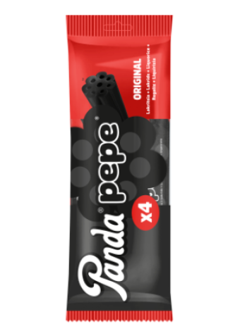 Лакричные батончики Panda Pepe Original 4 x 32 г 