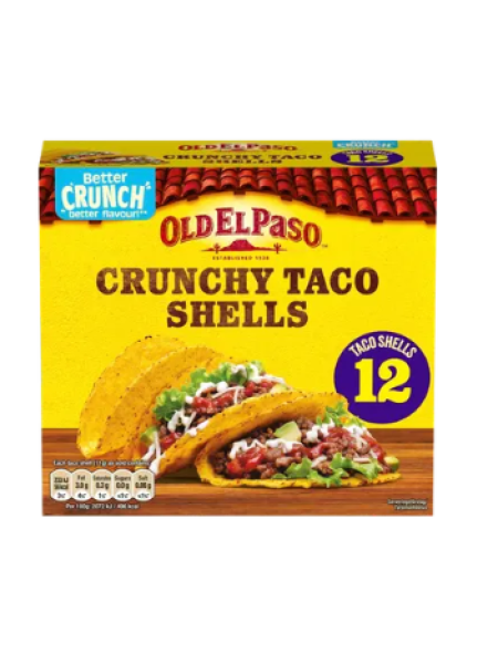 Кукурузные лепешки Тако Old El Paso 12шт 135г
