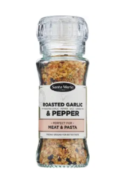 Специя Santa Maria Roasted Garlic & Pepper 80 г с жареным чесноком и перцем 