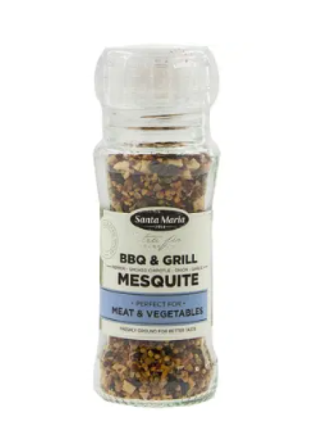 Приправа для барбекю и гриля Santa Maria BBQ & Grill Mesquite Seasoning Mix Grinder 85 г