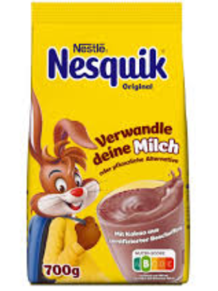 Какао напиток Nestlé Nesquik 700 г в пакете