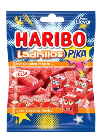 Конфеты жевательные Haribo Ladrillos Pica 100 г