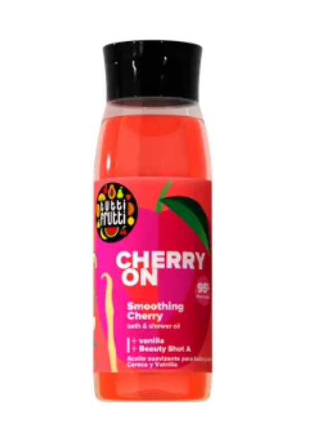 Гель для душа Tutti Frutti Smoothing 400мл вишня