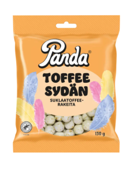 Шоколадные пасхальные яйца с помадкой Panda Toffee Sydan 130г