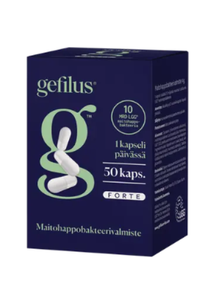 Молочнокислые бактерии Gefilus Forte 50 капсул