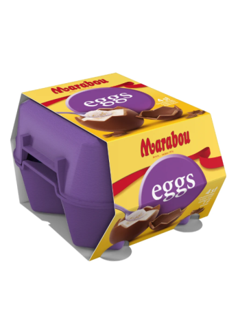 Пасхальные яйца с кремовой начинкой Marabou Eggs 4 шт 136 г