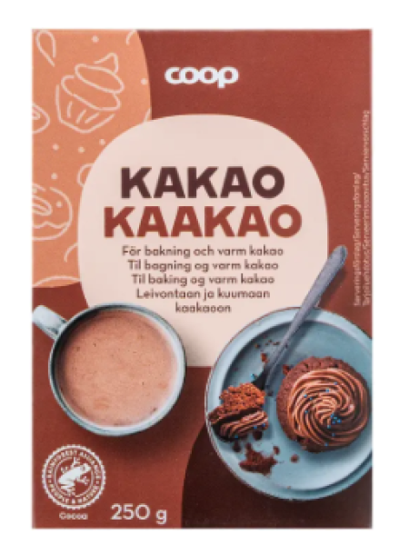Какао порошок Coop Kaakao 250г